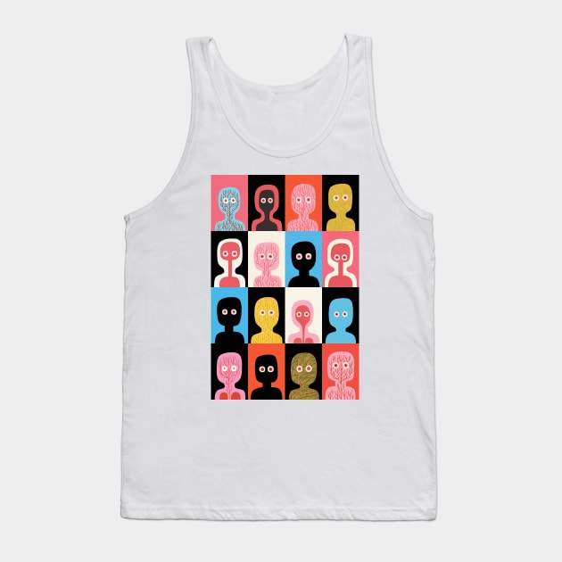 Ghosts Tank Top by jackteagle